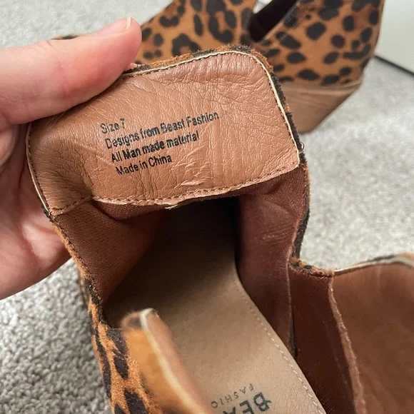 Leopard Booties - Picture 5 of 11